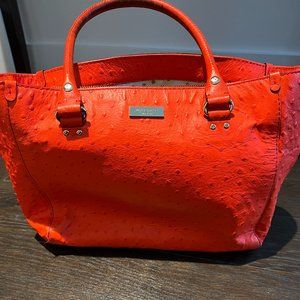 Kate Spade Orange Leather Tote